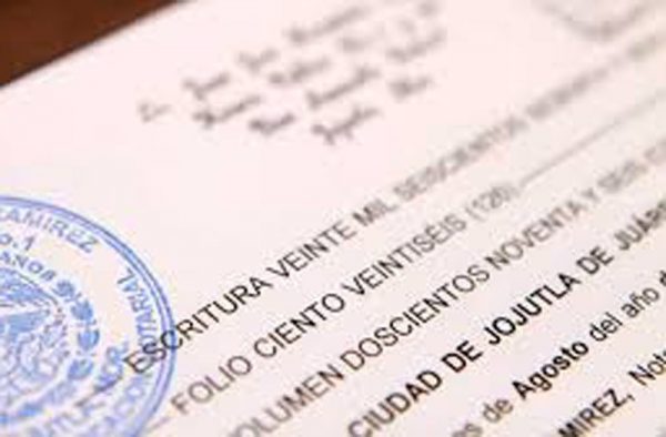 ESCRITURAS PLUSVALÍA